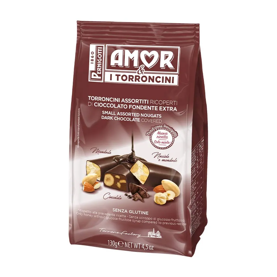 pernigotti-torroncini-amor-assortiti-mandorla-cioccolato-agrumi-rum-30-x-130-g image 1