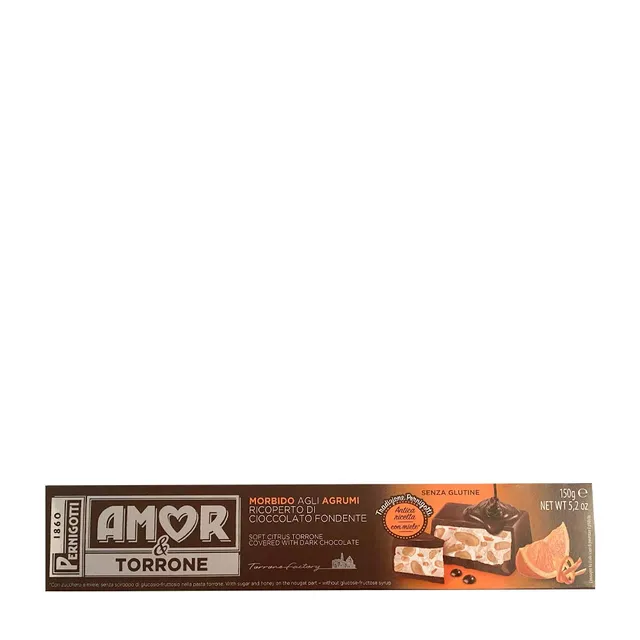 pernigotti-torrone-amor-agrumi-ricoperto-cioccolato-fondente-150-gr image 1