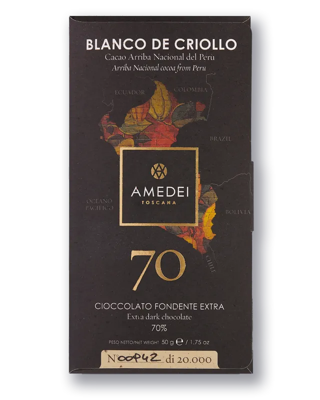 amedei-blanco-de-criollo-tavoletta-fondente-pregiata-peruviana image 1