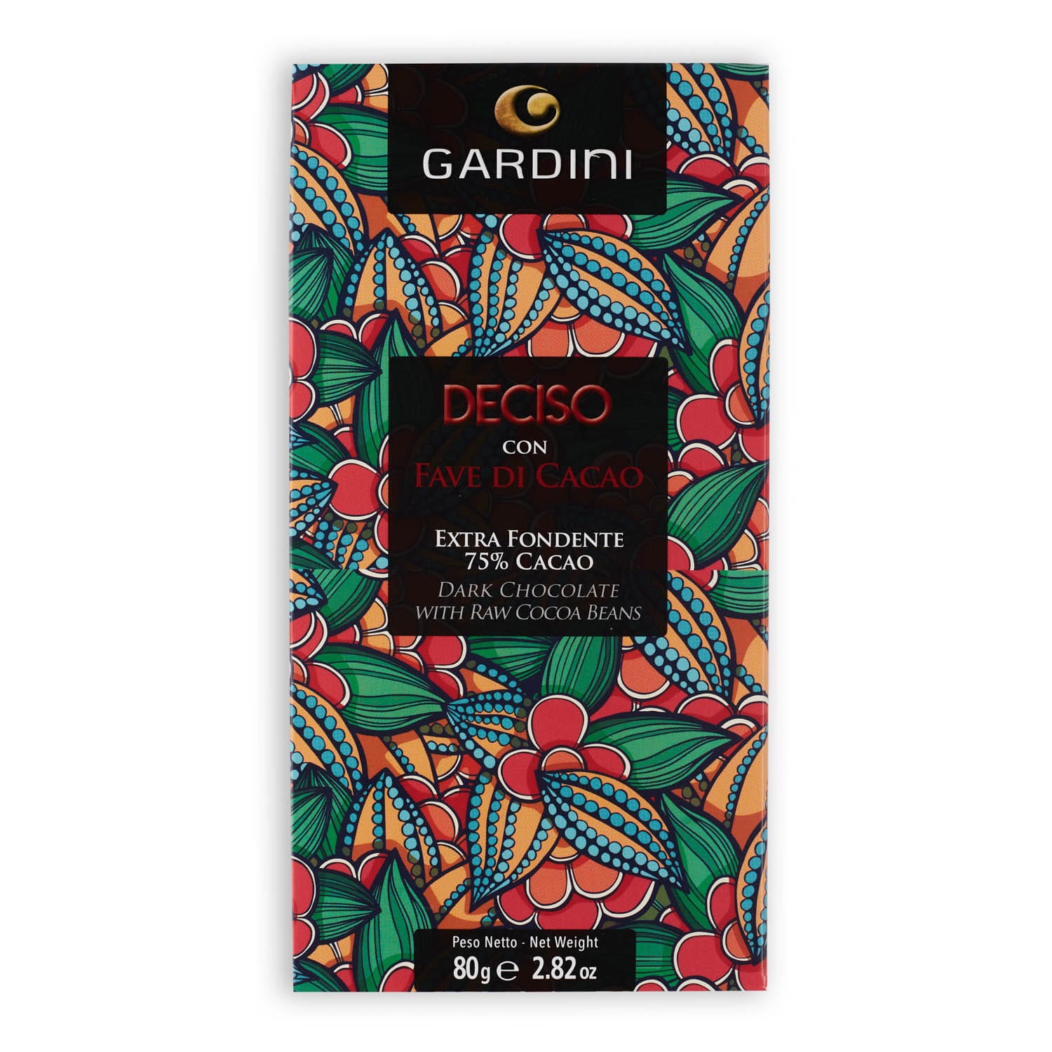 gardini-deciso-bar-fondente-extra-75-cacao-con-fave image 1