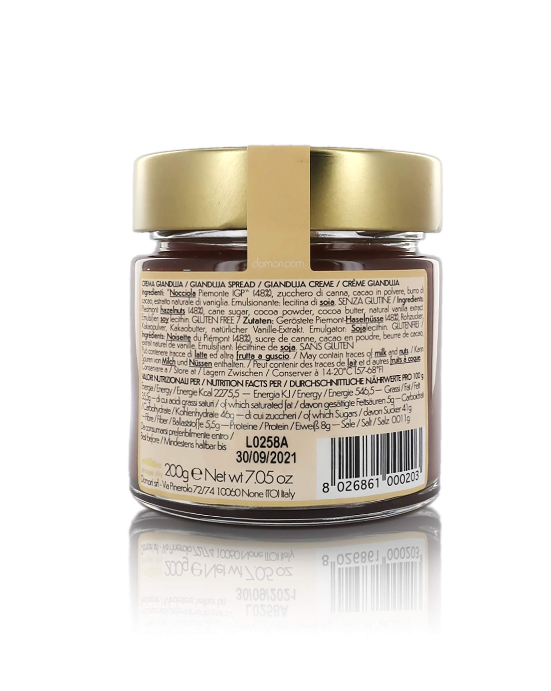 domori-crema-di-gianduia-classica-48-nocciole-piemonte-igp-spalmabile-200-g image 4
