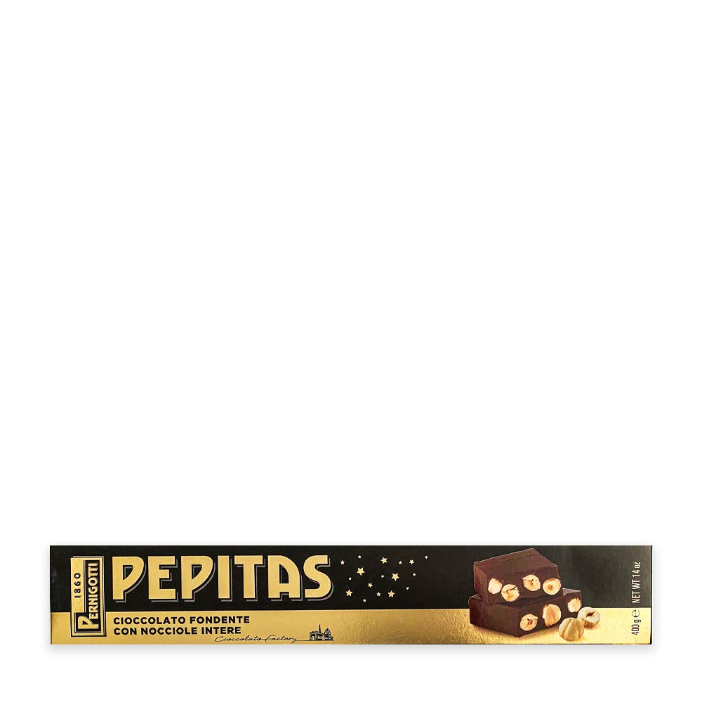 pernigotti-torrone-pepitas-fondente-nocciole-intere-6-x-400-g-2-4-kg image 1