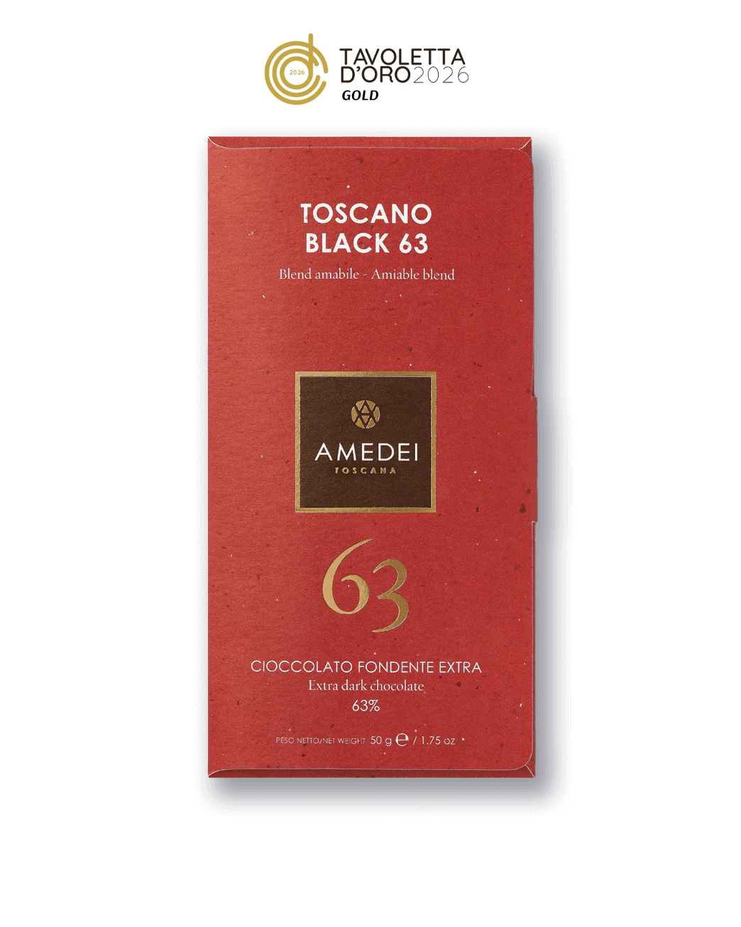 amedei-toscano-black-63-tavoletta-cioccolato-fondente-63-golden-bean image 1