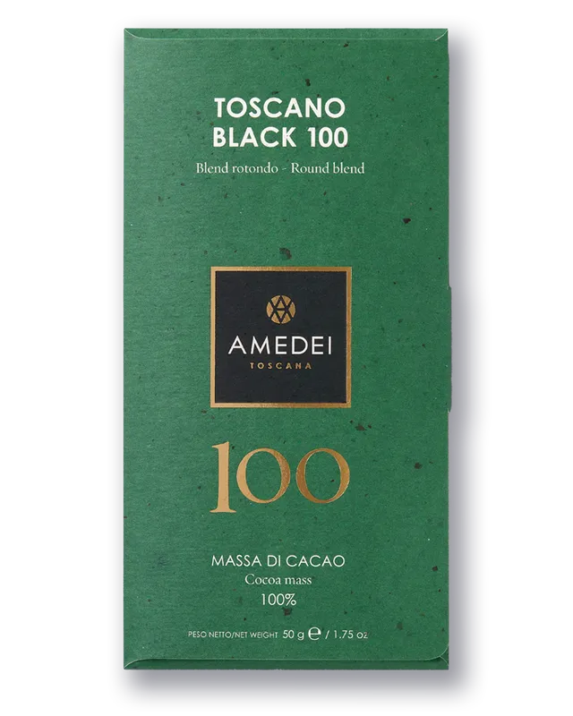 amedei-toscano-black-100-tavoletta-massa-di-cacao-100 image 1