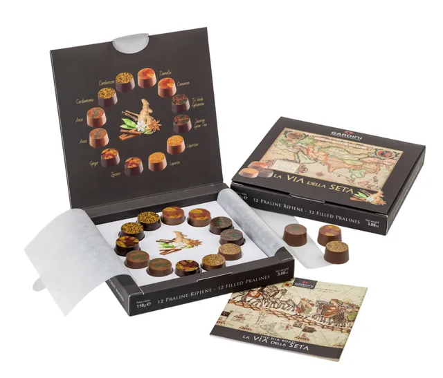 gardini-via-della-seta-confezione-12-praline-alle-spezie image 1