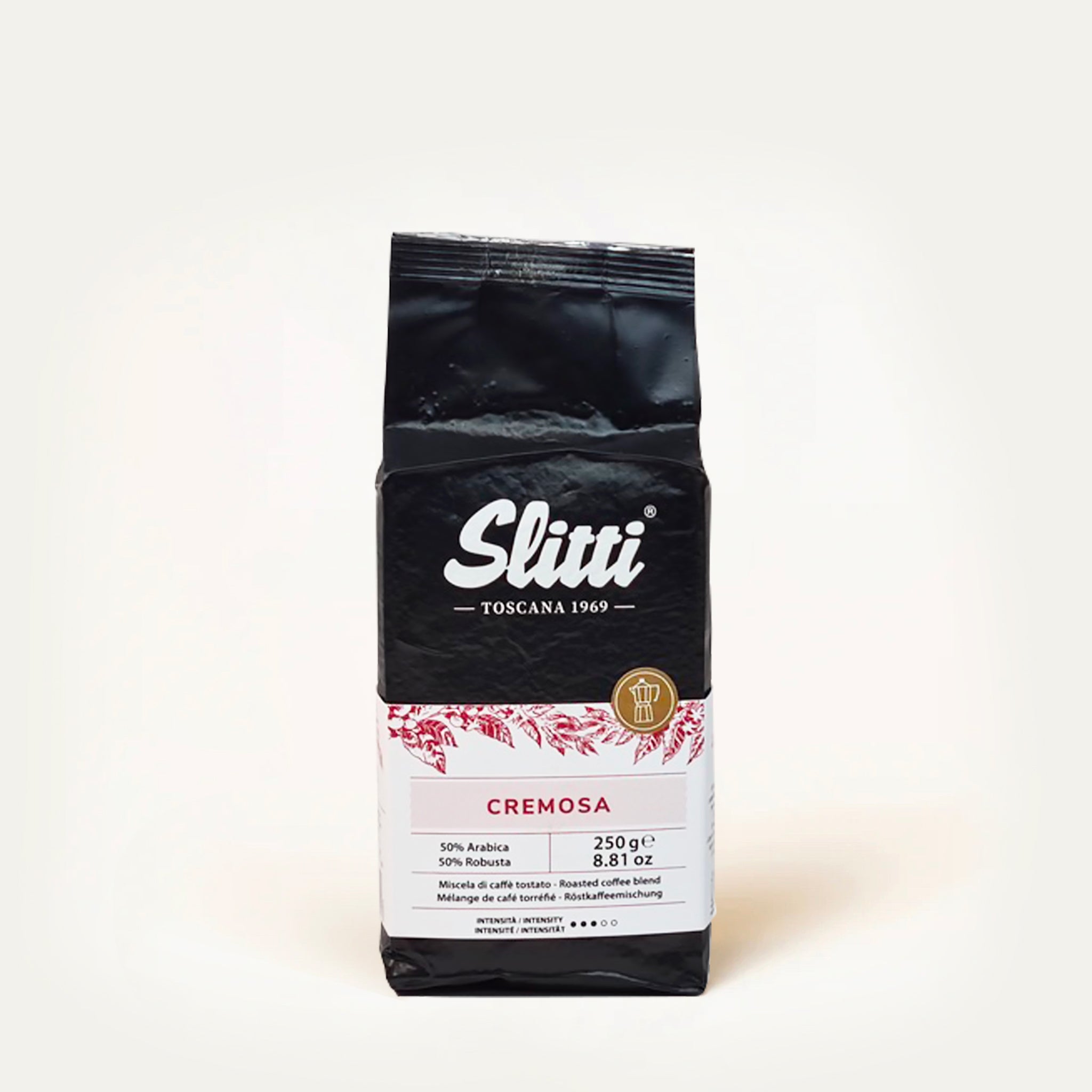 slitti-cremosa-miscela-caff-250-g-arabica-e-robusta-moka-espresso image 1