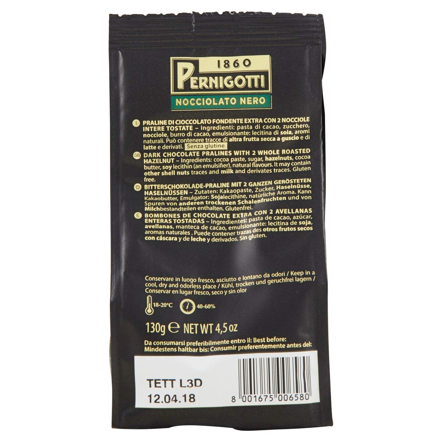 pernigotti-nocciolato-nero-praline-fondente-extra-con-2-nocciole-intere-130-gr image 3