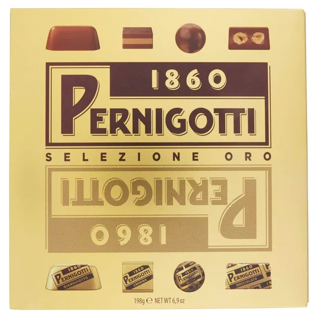 pernigotti-selezione-oro-mix-praline-gianduia-198-g image 1