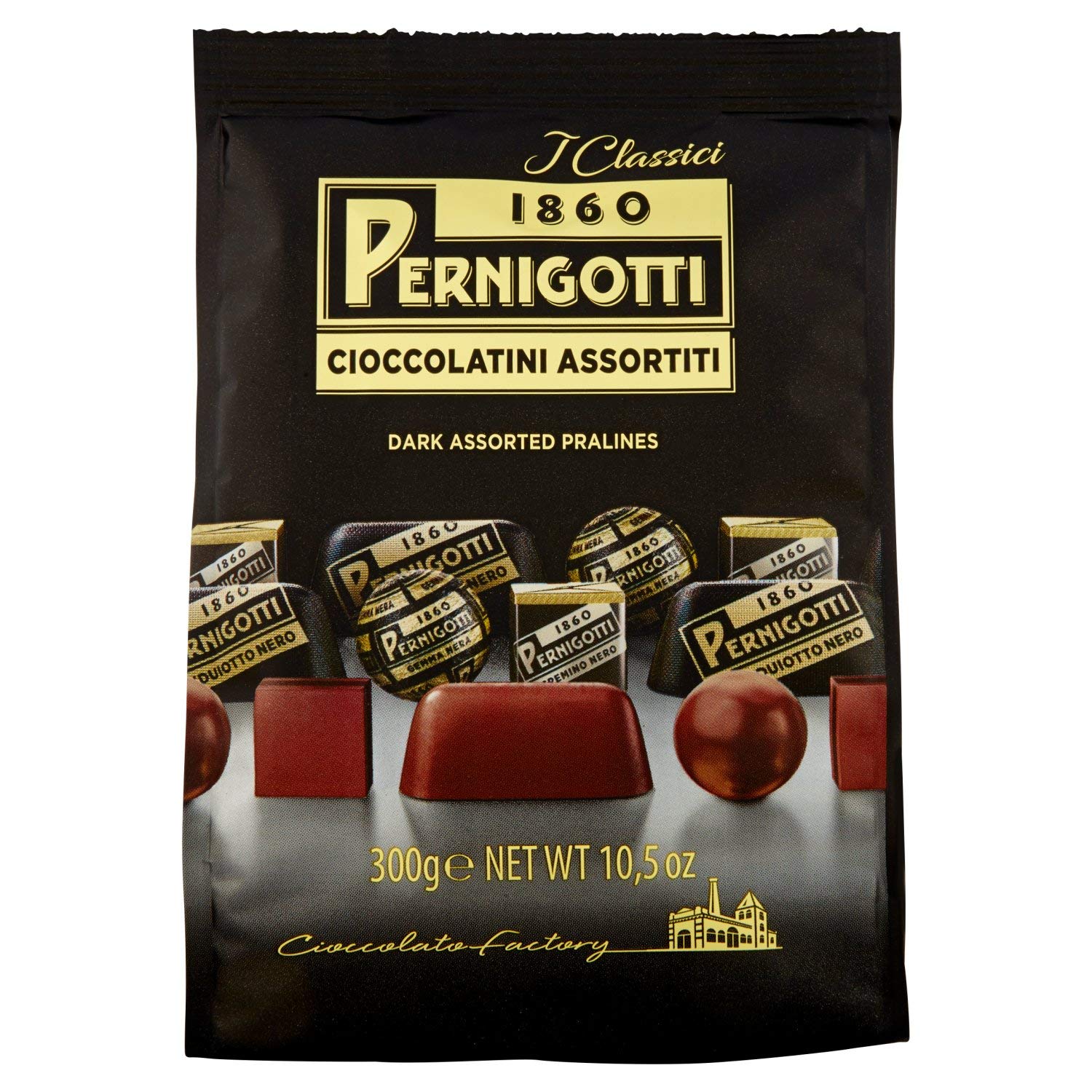pernigotti-praline-assortite-cioccolato-gianduia-fondente-extra-300-g image 1