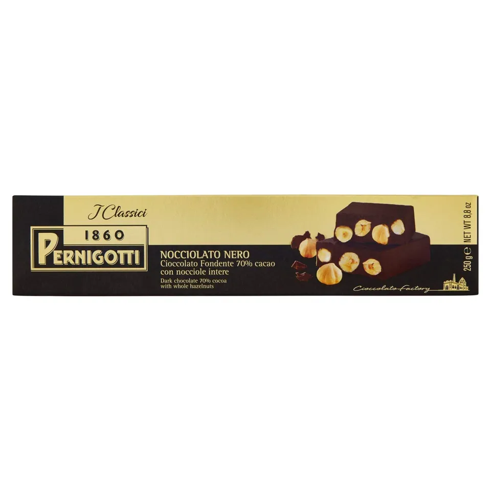 pernigotti-torrone-nocciolato-fondente-con-nocciole-intere-250-gr image 1