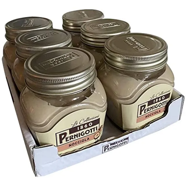 pernigotti-crema-nocciola-30-nocciole-crema-spalmabile-senza-cacao-6-x-350-g image 1