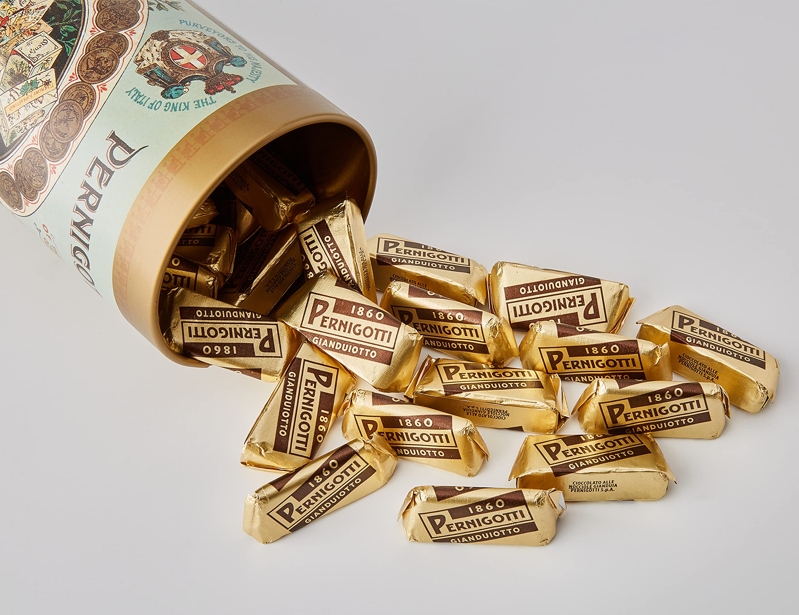 pernigotti-gianduiotto-classico-latta-vintage-regalo-190g image 2