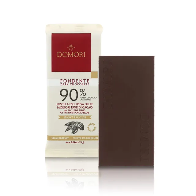 domori-cioccolato-fondente-90-12-tavolette-da-75g-900g image 1