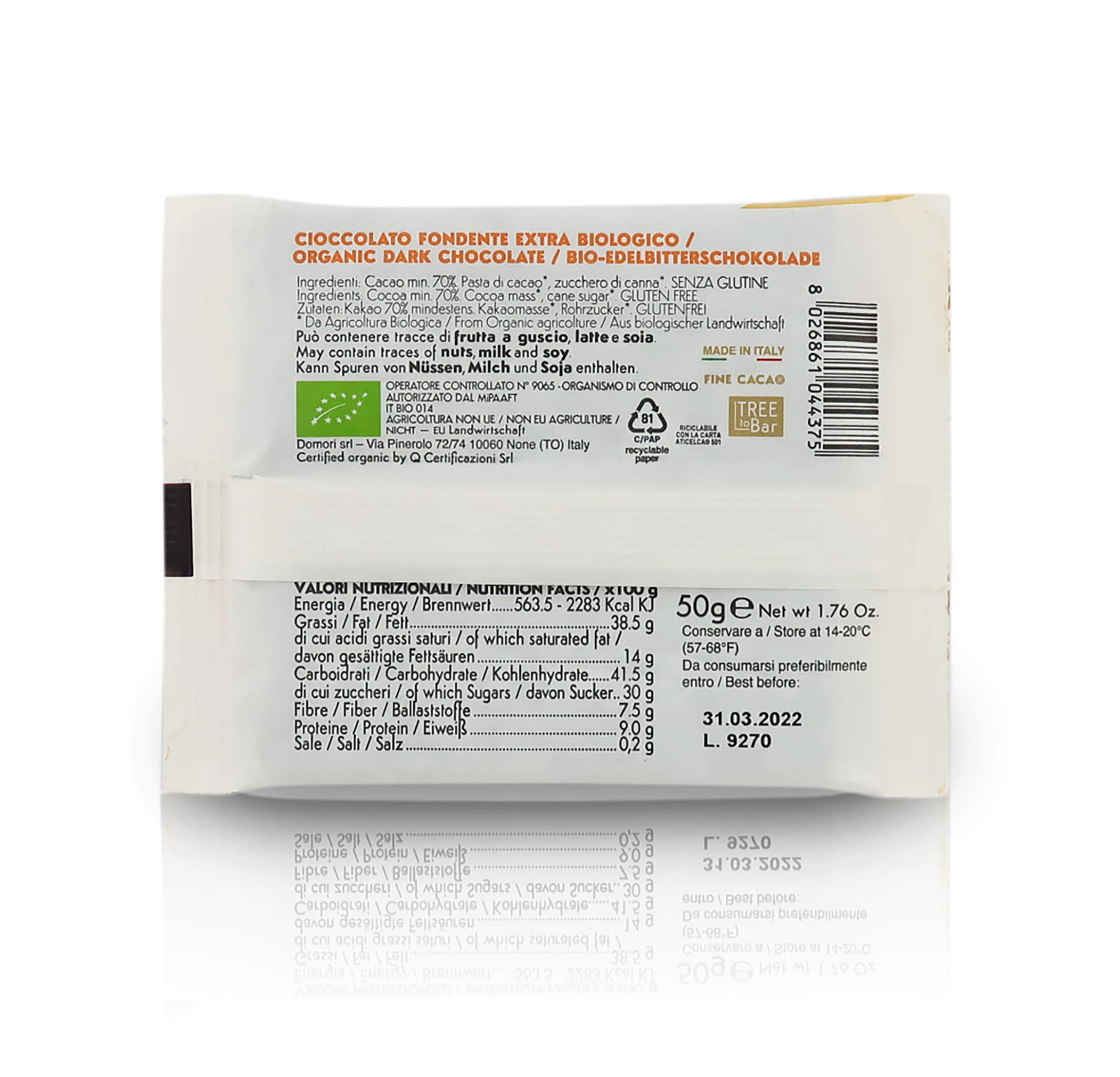 domori-tavoletta-cioccolato-fondente-70-blend-12x50g image 4