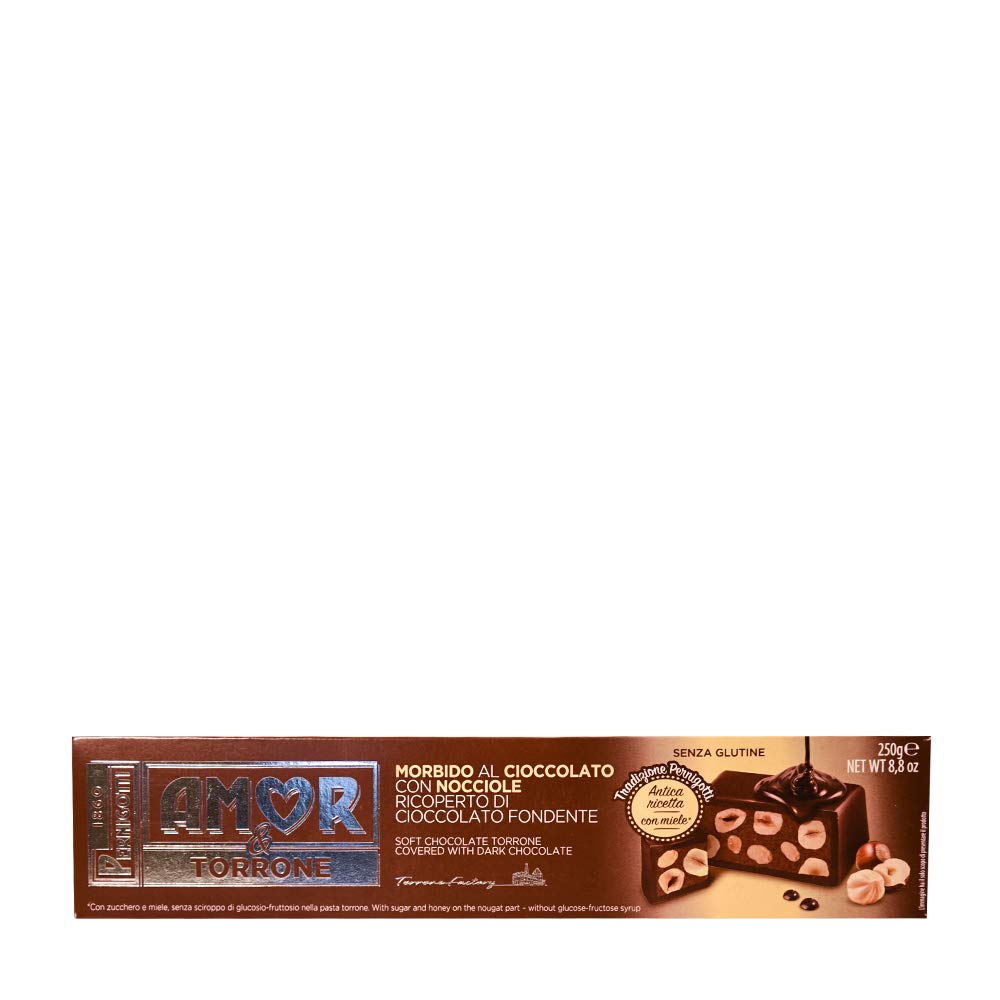 pernigotti-torrone-amor-cioccolato-ricoperto-fondente-extra-con-miele-12-pezzi-x image 1