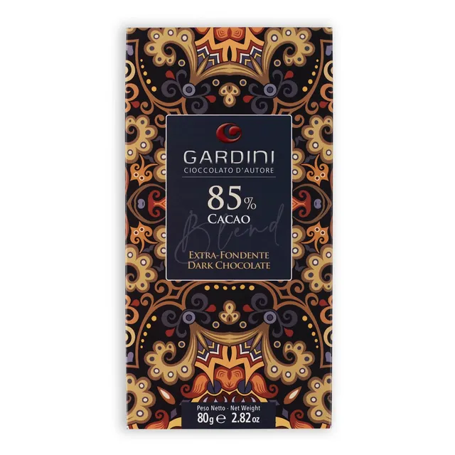 gardini-blend-bar-fondente-extra-85-cacao-tavoletta-cioccolato-fondente image 1