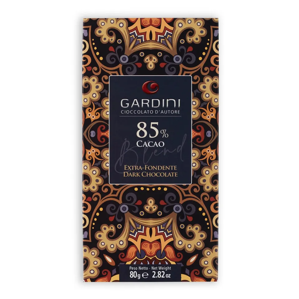 gardini-blend-bar-fondente-extra-85-cacao-tavoletta-cioccolato-fondente image 1