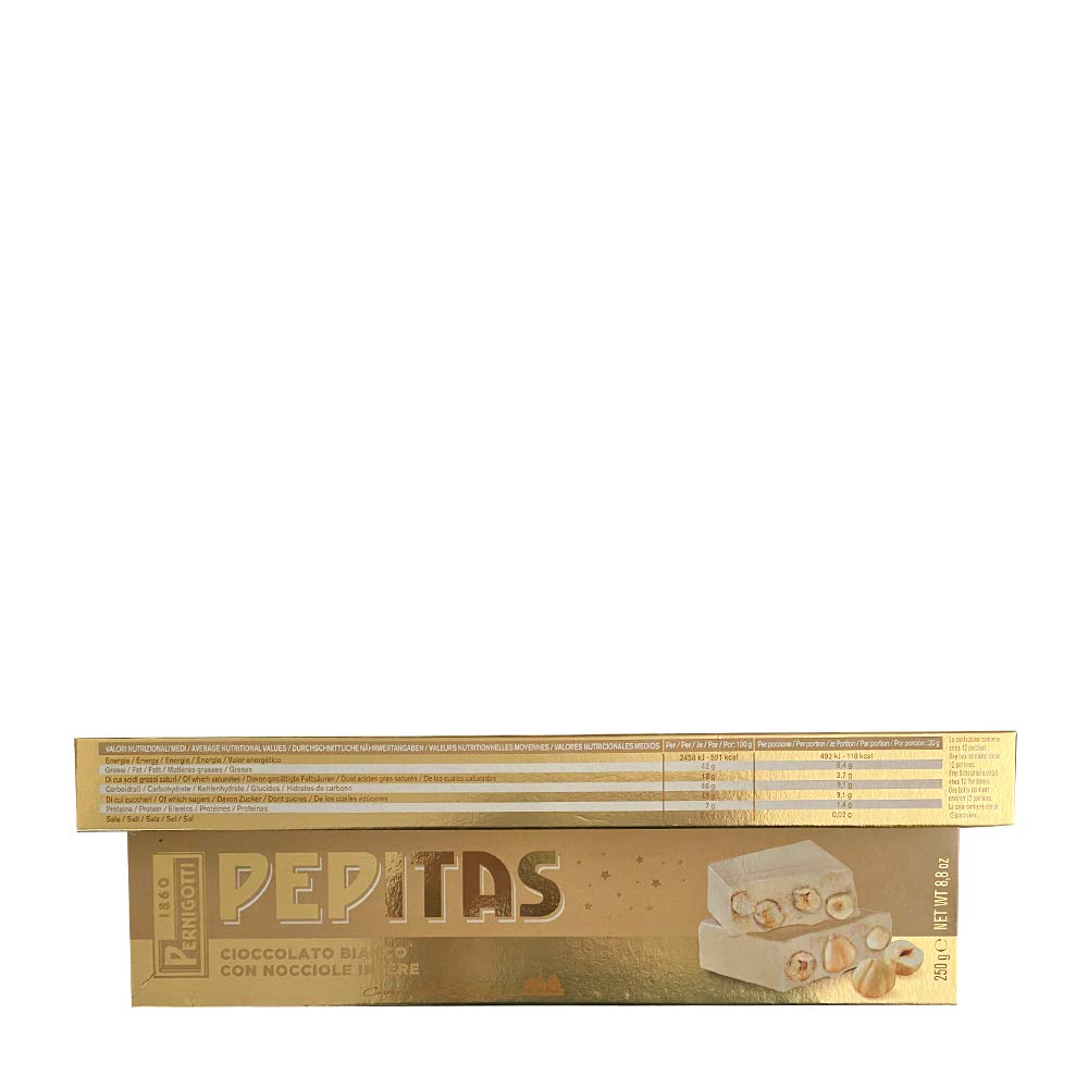 pernigotti-torrone-pepitas-bianco-nocciole-intere-12-x-250-g-3-kg image 2