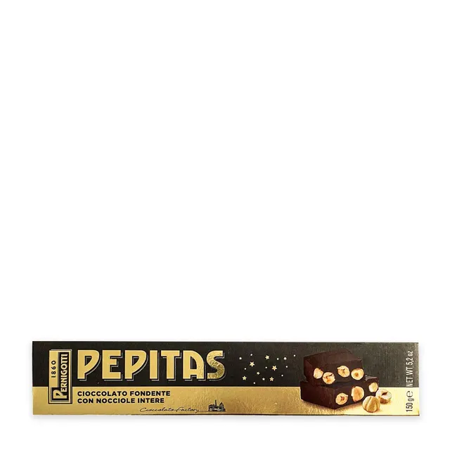 pernigotti-torrone-pepitas-fondente-e-nocciole-16-x-150g image 1