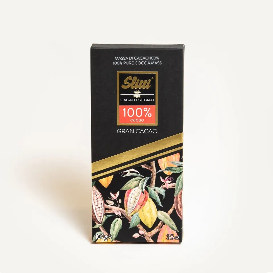 slitti-gran-cacao-100-tavoletta-cioccolato-extra-fondente image 1