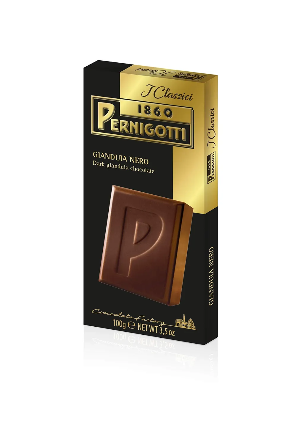 pernigotti-gianduia-nero-tavoletta-gianduia-fondente-24-x-100-gr image 1