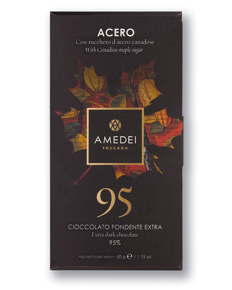 amedei-acero-tavoletta-cioccolato-fondente-95-con-zucchero-d-acero image 1