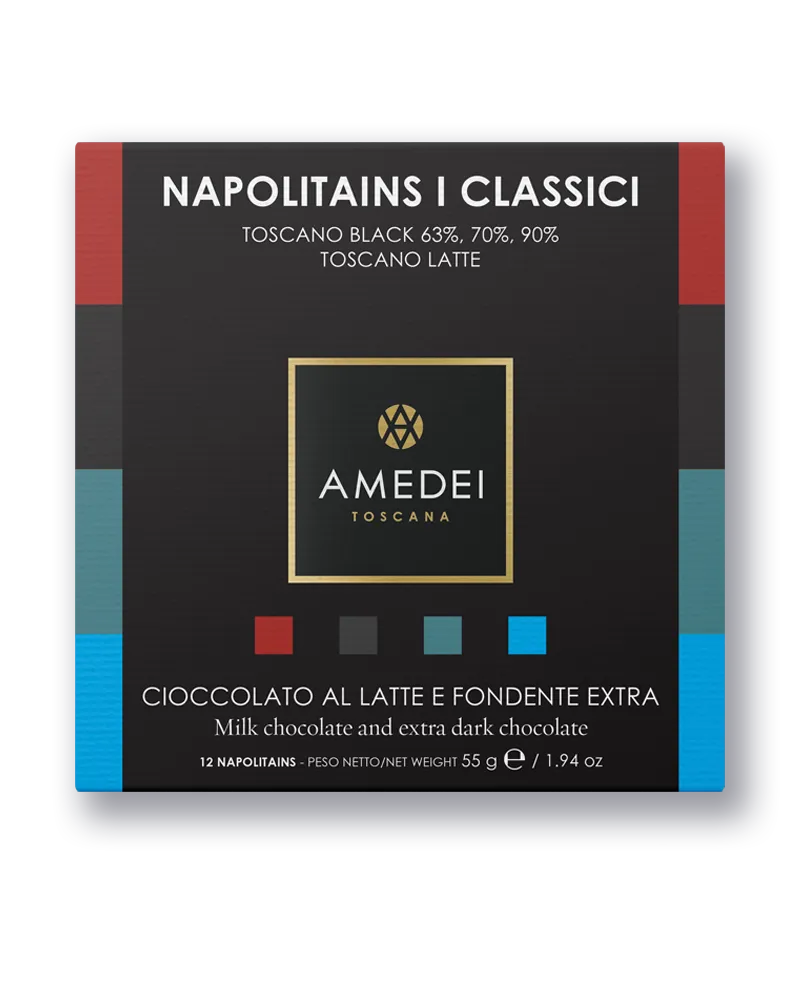 amedei-selezione-i-classici-12-napolitains-fondente-e-latte image 1