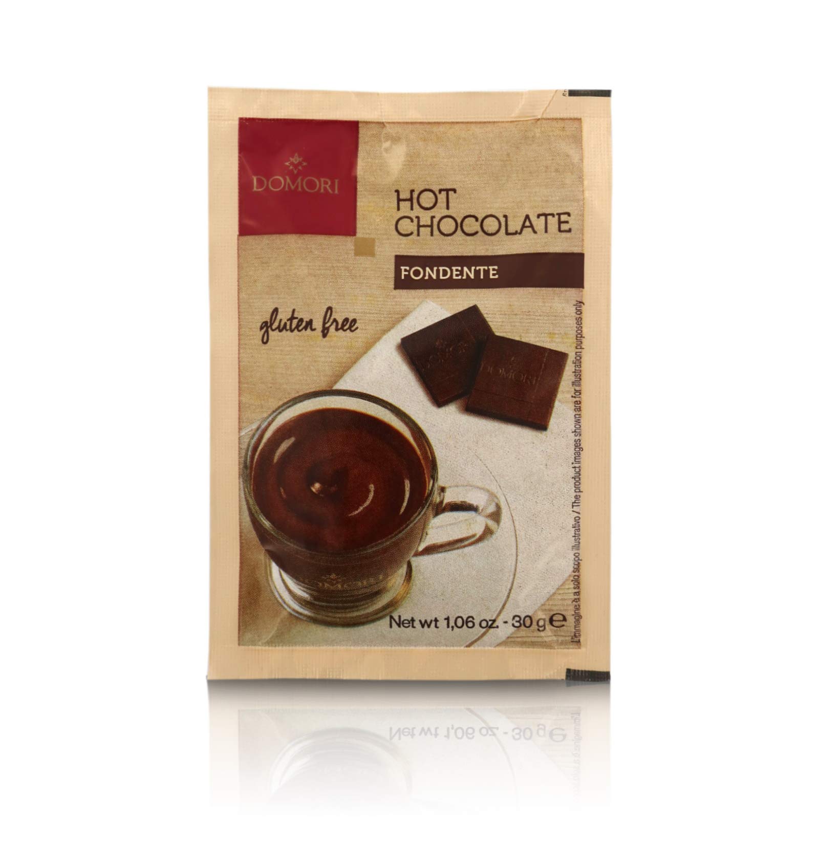 domori-preparato-cioccolata-calda-fondente-100-bustine-x30g-3kg image 2