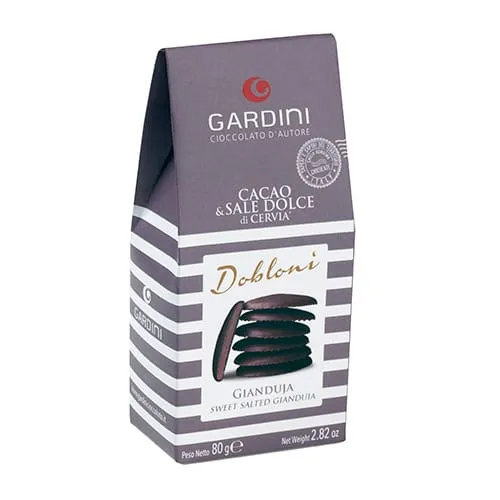 gardini-dobloni-monete-di-cioccolato-gianduia-e-sale-dolce-di-cervia image 1