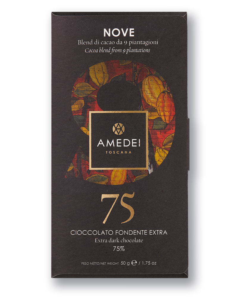 amedei-nove-tavoletta-fondente-75-blend-9-cacao image 1