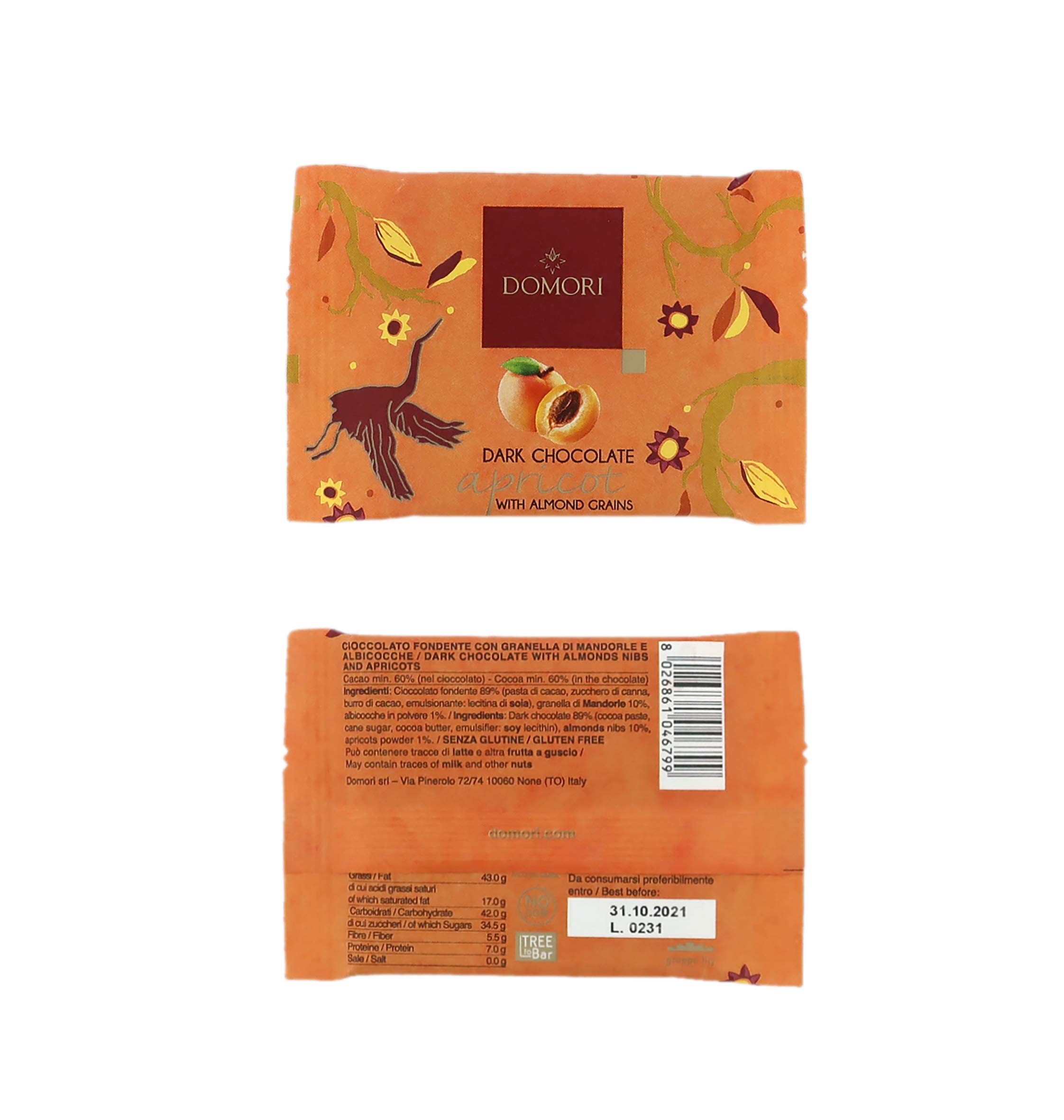 domori-tavolette-fondente-con-albicocca-e-mandorle-24x25g-600g image 4