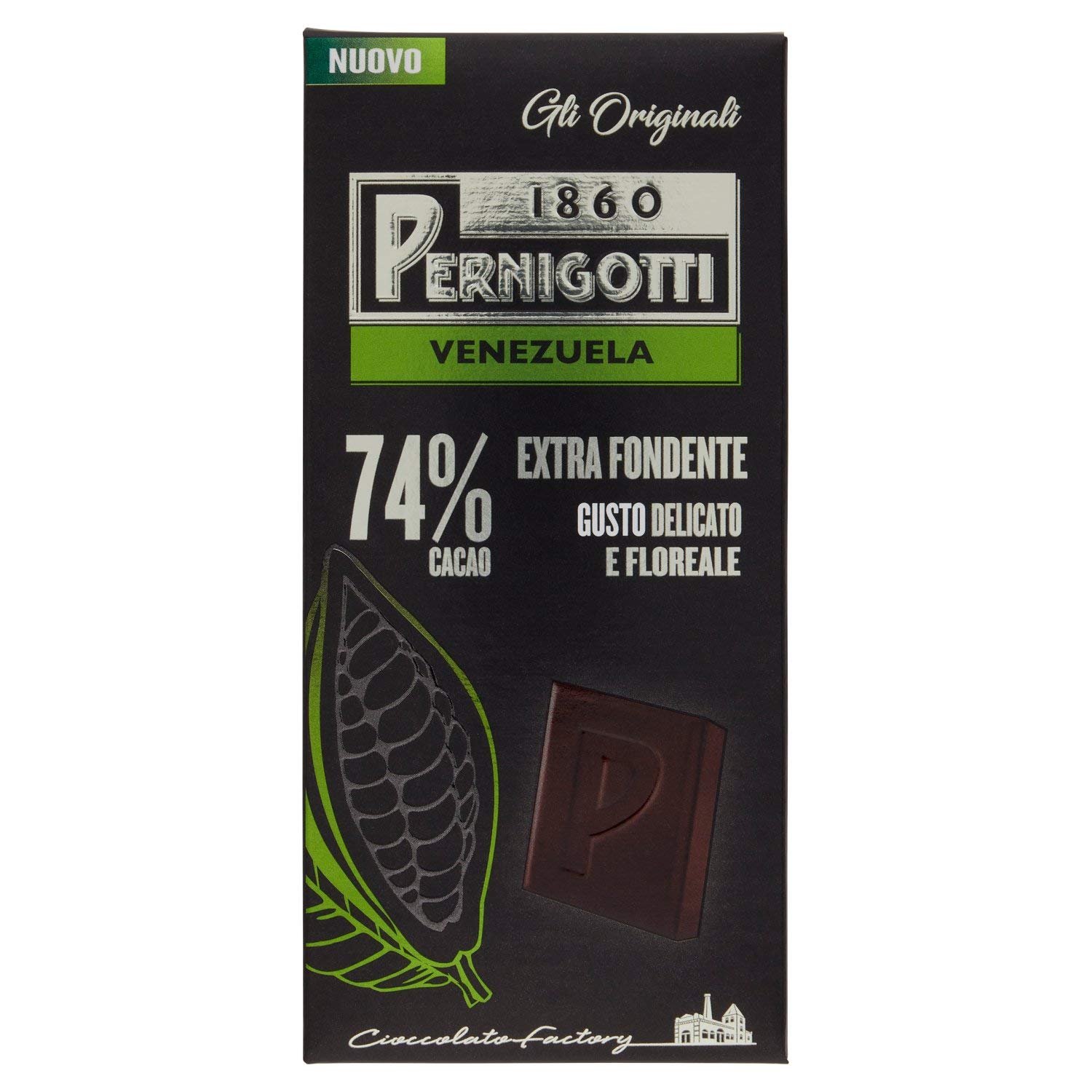 pernigotti-venezuela-tavoletta-extra-fondente-74-90g image 1