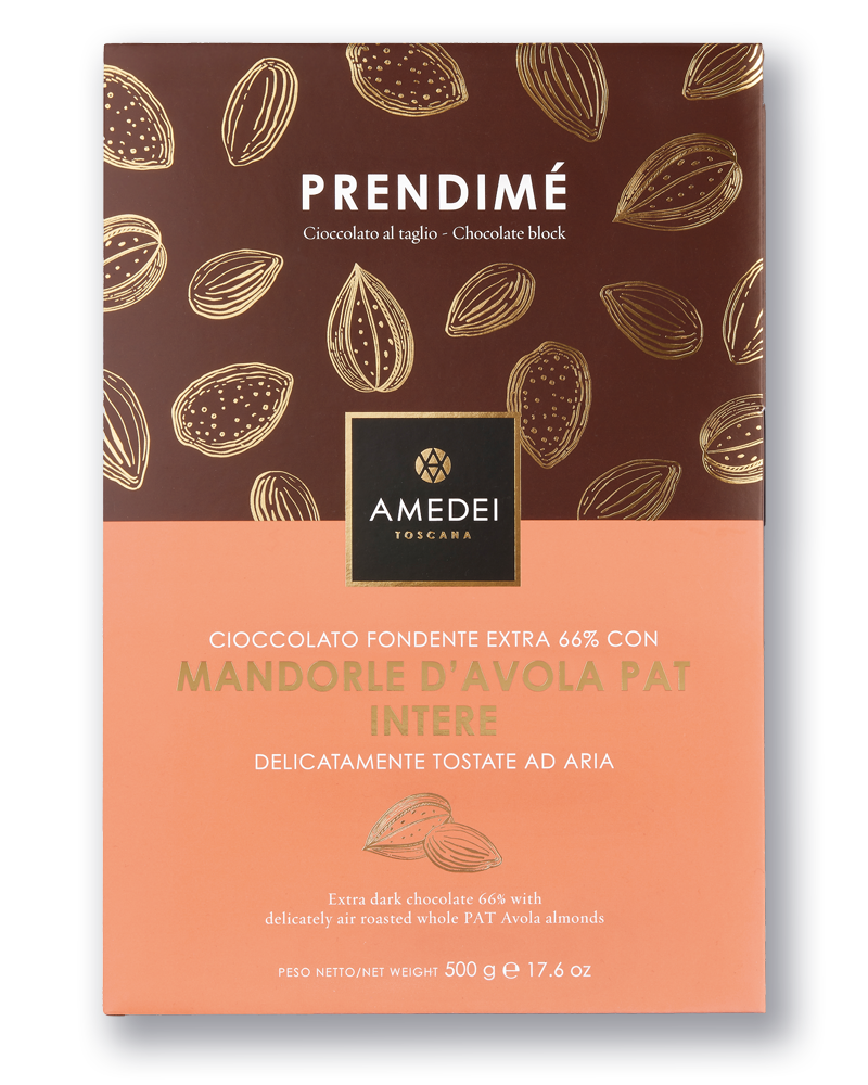 amedei-prendim-fondente-con-mandorla-d-avola-500g image 1