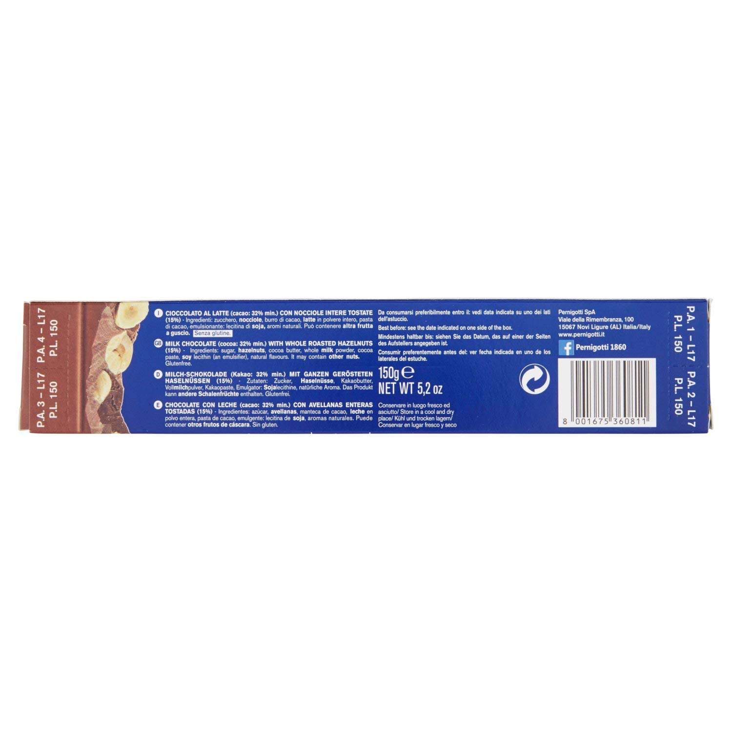 pernigotti-pepitas-torrone-cioccolato-al-latte-nocciole-150g image 3