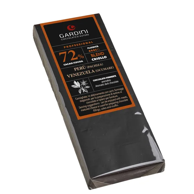 gardini-chef-chocolate-tavoletta-blend-criollo-72-cacao image 1