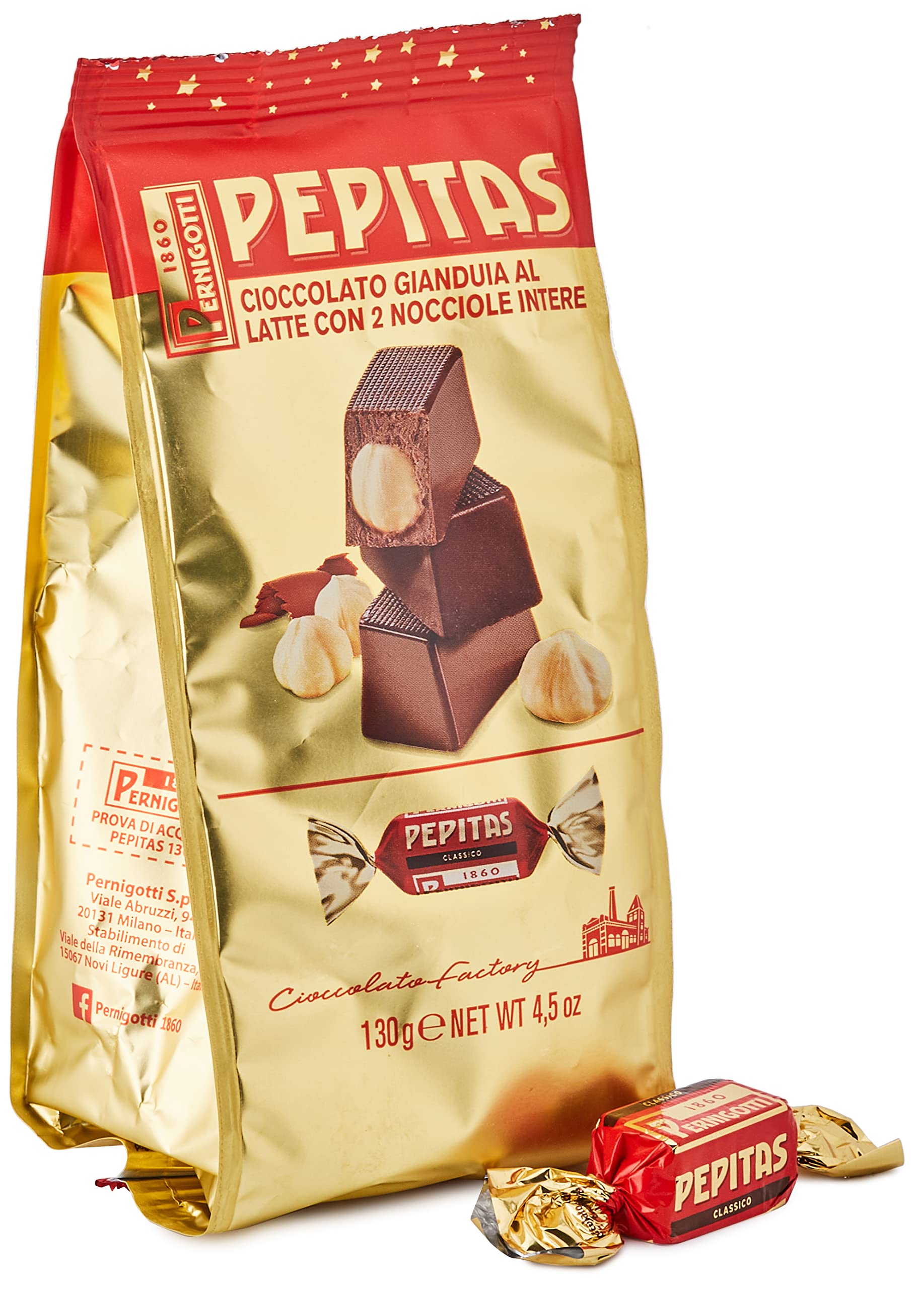 pernigotti-pepitas-classici-torroncini-al-cioccolato-gianduia-al-latte-con-nocci image 1