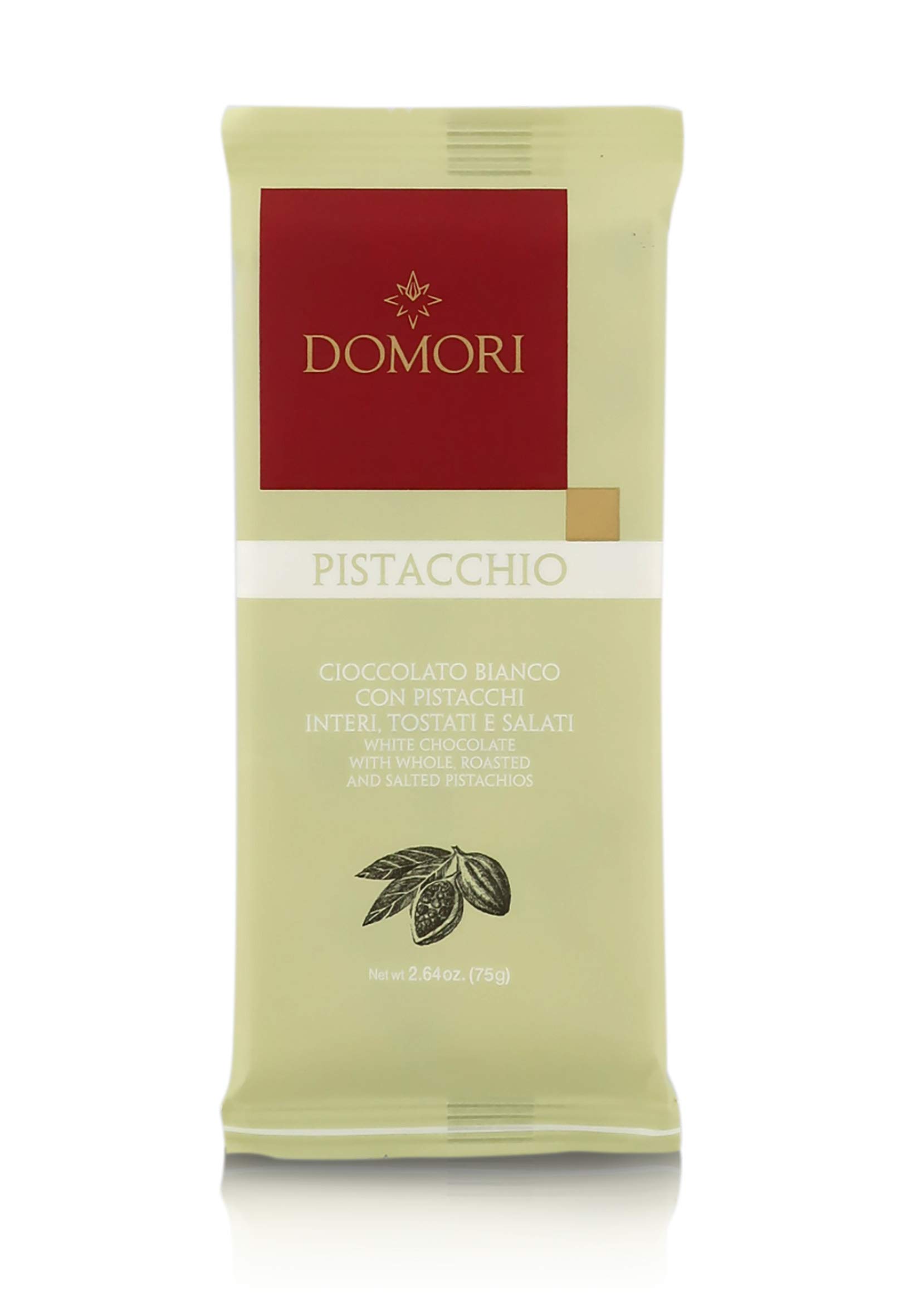 domori-tavoletta-cioccolato-bianco-con-pistacchi-interi-tostati-salati-75-gr image 2