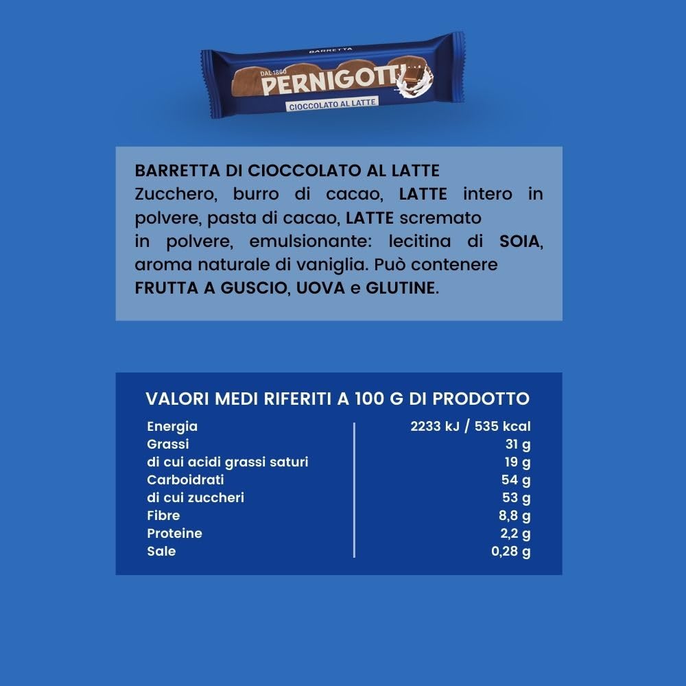 pernigotti-barretta-cioccolato-al-latte-finissimo-30-g-box-21-pezzi image 3